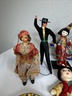Vintage Dolls From Around The World Lot Of 17 - Japan  Portugal  Spain -see Pics