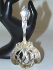 Antique Wallace Sterling Silver Bon Bon  Nut Or Candy 5  Spoon  Violet Pattern