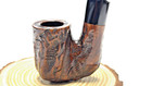 Lord Beaconsfield Oom Paul W Custombilt Style Rustication   Ebonite Saddle Stem