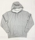 Adidas Fleece Hoodie Men s Medium  l  Grey Heather Pullover