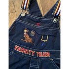 Vintage Scooby Doo Shaggy Blue Football Fall Overalls Rare  Cute 