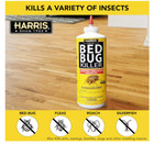 Harris Hde-8 Bed Bug Powder Diatomaceous Earth  8oz  Yellow Pack Of 3