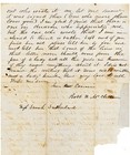 1845 Williams College Letter Ross H  Mcclellan To Sarah Sutherland Love   Gossip