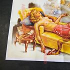 1942 Ww2 America Women Careless Talk Cost Lives Spy Bar  Propaganda Poster F10