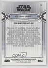 2019 Topps Star Wars Chrome Legacy Green Refractor 19 50 Rey  s Dark Journey W3d