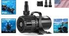 Versatile 1600gph Submersible Pump For Water Gardens