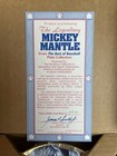 Vtg  1993 Mickey Mantle Signed Collector Plate Baseball Sports Impressions