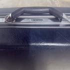Vintage Luggage Suitcase Samsonite Silhouette Blue