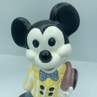 Vintage Disney Mickey Mouse Ceramic Figurine Hand Painted Retro Japan Style
