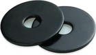 1 4 X 1 Inch Stainless Steel Black Zinc Plated Flat Fender Washers 100 Pack