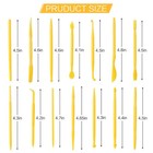 14 Pcs Plastic Polymer Clay Carving Tool Set Diy Sculpting Kit Yellow