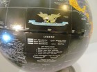 Vintage 1997-1999 Replogle Eagle Logo 12  Starlight Series Black Ocean Globe