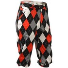 Royal And Awesome Golf Knickers Diamonds In The Rough Red Argyle Shorts 32 - 42