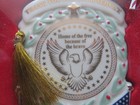 New  Lenox Veterans Christmas Ornament Thank You For Your Service Military