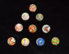          All Top Picks Jabo das Lot Of 10 Mixed Runs Collector Marbles  718  Mint    