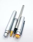 Nos Vintage Rotring Newton Rollerball Pen Silver Gold Free Shipping