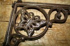 2 Cast Iron Antique Style Butterfly Brackets  Garden Braces Shelf Bracket Heavy