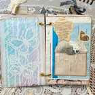 Stencils For Crafts Reusable Texture Branches Background Stencil Vintage Layerin