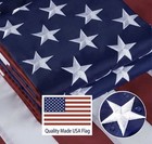 4x6 Ft Us American Flag Heavy Duty Embroidered Stars Sewn Stripes Grommets Nylon