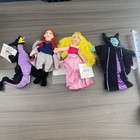Vintage Disney Store Sleeping Beauty Bean Bag Plush Set Nwt