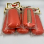 Handi-sweep Mini Sweeper Orange Vintage Manual Crumb Brush Lot Of 5