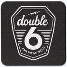 Mother Road Brewing Co Double 6  Beer Coaster Flagstaff Az
