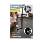 Heavy duty Door Hooks  10 pack  2 sided  Black  Ideal For Coats  Towels   More