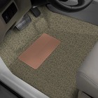 Standard Replacement Die Cut Silver Cargo Area Carpet W o Mass Backing