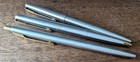 Parker 45 Stainless Steel Gt Pen And Pencil Set  3 Pieces  Arrow Clip  No Box