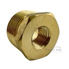 Hex Reducer Bushing 3 4  Male X 1 4  Female Npt Adapter Pipe Fitting Brass
