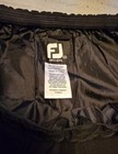 Footjoy Dryjoys Women s Medium Black Waterproof Golf Pants Zip snap Ankle