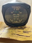 Vintage Aircraft Memorabilia Liquid Quantity Indicator Gauge 37402 -147 Simmonds