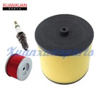 Oil Air Filter Cleaner Spark Plug For Honda Recon 250 Trx250te 2x4 Es 2002-2026