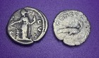 Ancient Roman Silver Coin Lot Faustina I   Ii Denarius Juno Peacock Authentic