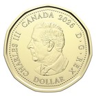 2026 Canada  1 Fifa World Cup Color Loonie Unc Rcm Soccer Coin         