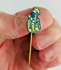 Walt Disney 1960s Bambi Stick Pin Baby Deer Thumper Dutch Button   j14b
