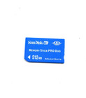 Sandisk Memory Stick Pro Duo 512mb Sdmsg-512 Cyan Color