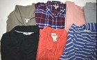 Wholesale Bulk Lot Of 12 Womens Large 12-14 Long Sleeve Business Casual Blouses