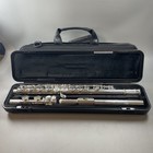 Yamaha Yfl-212 Silver Plated Flute Student Model With Hard Case Excellent Cond 