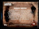 2017 Topps Walking Dead Evolution Brown Parallel  37 Maggie Greene