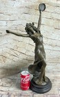 Art Nouveau Signed Bronze Gypsy Dancer Statue Figurine Figure Sculpture Artwork