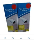 2 Pack Dummy Fake Camera Surveillance Security  Dome Indoor Led Light