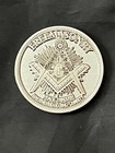 Silver Color Masonic Playing Cards Challenge Coin Square Compass Freemasonry New