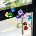 H d 20mm Multicolor Crystal Ball Prism Feng Shui Faceted Decoratingpack Of 12