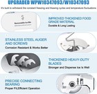 W10347100 Wpw10347093 Refrigerator Ice Bucket Maker For Whirlpool  Wrf736sdam14