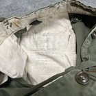 Vintage 1950s Us Army Cold Weather Field Pants Shell Korean War 32 X 30