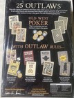 25 Outlaws New Sealed Old West Poker Strategy Card Game 2019