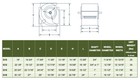 Make Up Air Fan Blower Assembly Kit  G10 Blower Kit