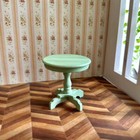 1 12 Scale Miniature Dollhouse Furniture Vintage Green Garden Table Accessories