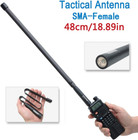 Abbree 18 8-inch Vhf uhf High Gain Foldable Antenna For Baofeng Radios